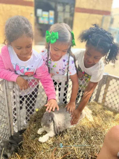 Child at Little Heaven Daycare